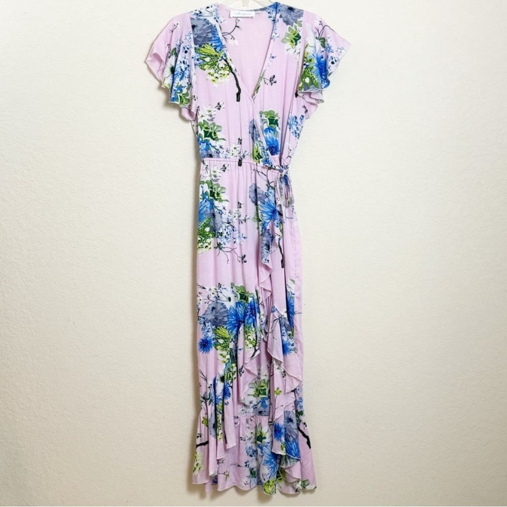 Walker & Wade Floral Voyager Wrap Dress